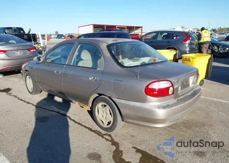 2001 Kia Sephia Ls from USA, damaged, VIN KNAFB121715069673